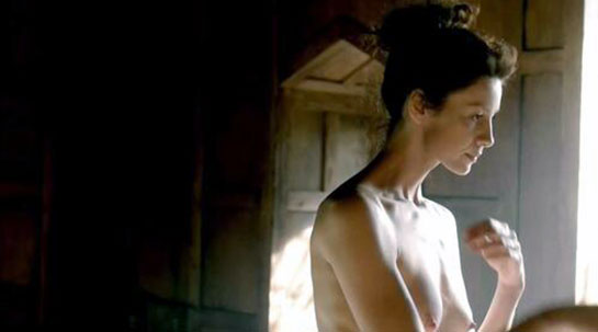 Caitriona Balfe nude sexy topless hot naked cleavage6