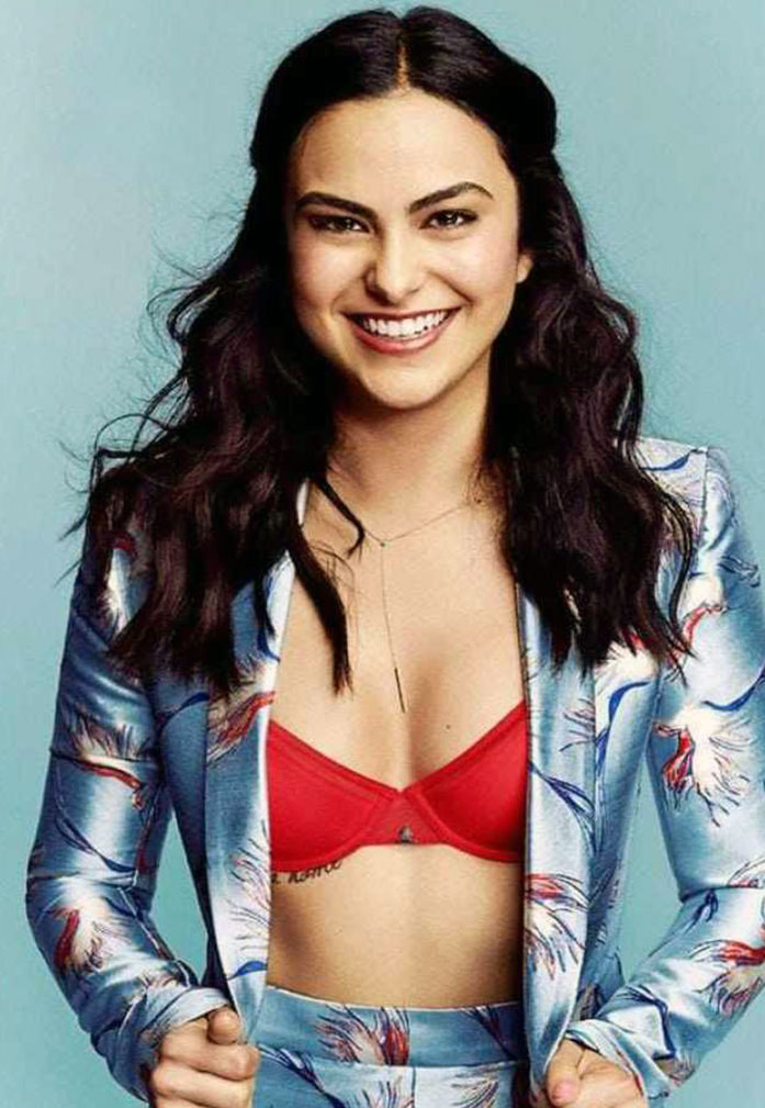 Camila Mendes nude sexy naked feet cleavage6 1