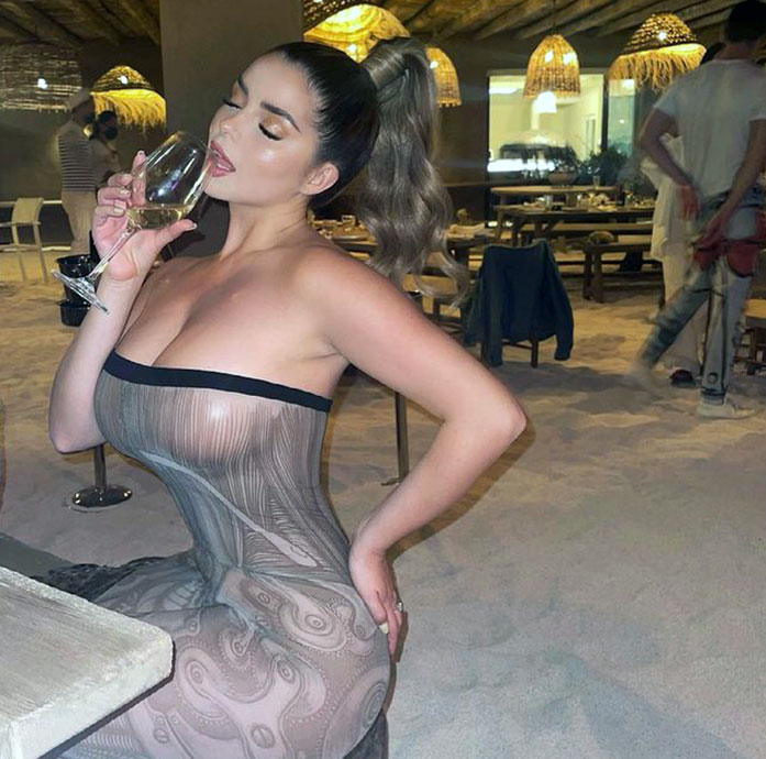 Demi Rose boobs