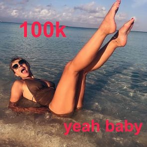 Elizabeth Hurley nude feet leaked hot sexy porn topless bikini ScandalPost 16