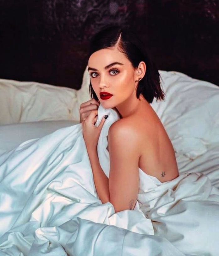 Lucy Hale nude