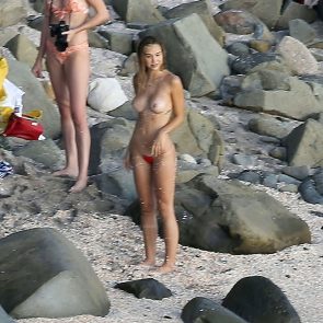 Alexis Ren nude topless ass tits pussy porn bikini feet ScandalPost 21