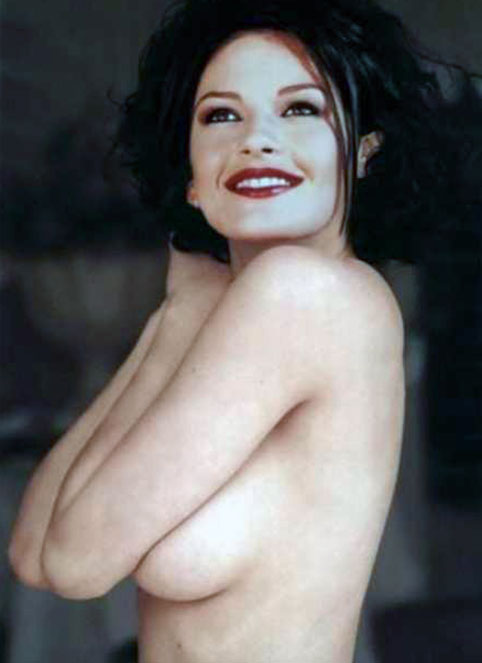 Catherine Zeta Jones nude topless naked sexy cleavage boobs60