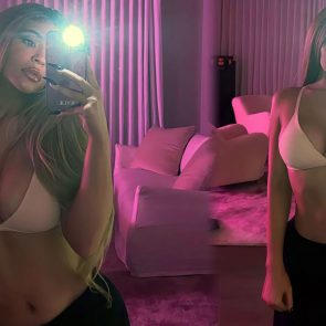 Kylie Jenner nude porn sextape sexy hot bikini topless feet ScandalPost 17