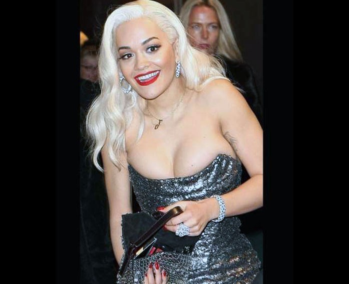Rita Ora nude naked topless cleavage sexy hot boobs tits69