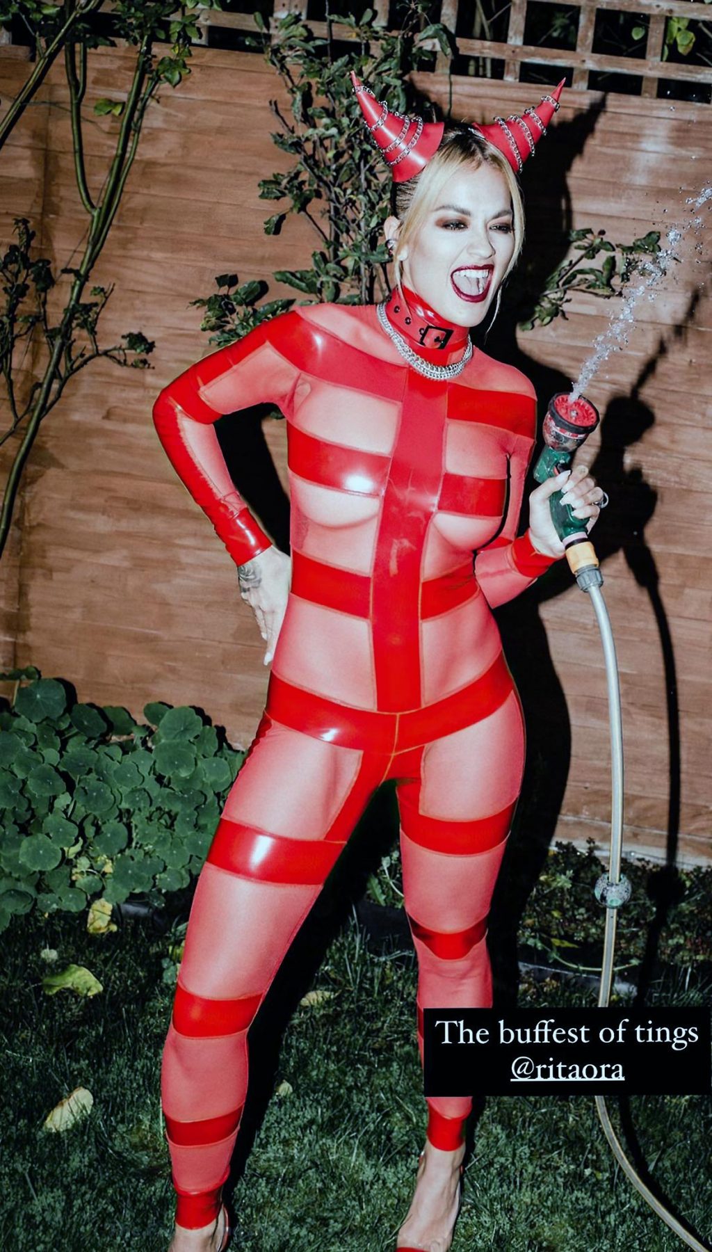 Rita Ora nude new devil porn hot sexy topless ScandalPost 1