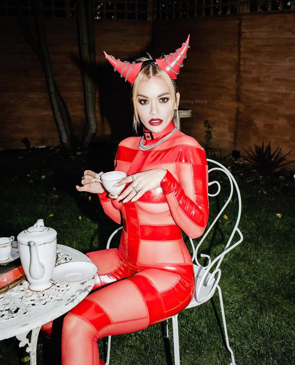 Rita Ora nude new devil porn hot sexy topless ScandalPost 6
