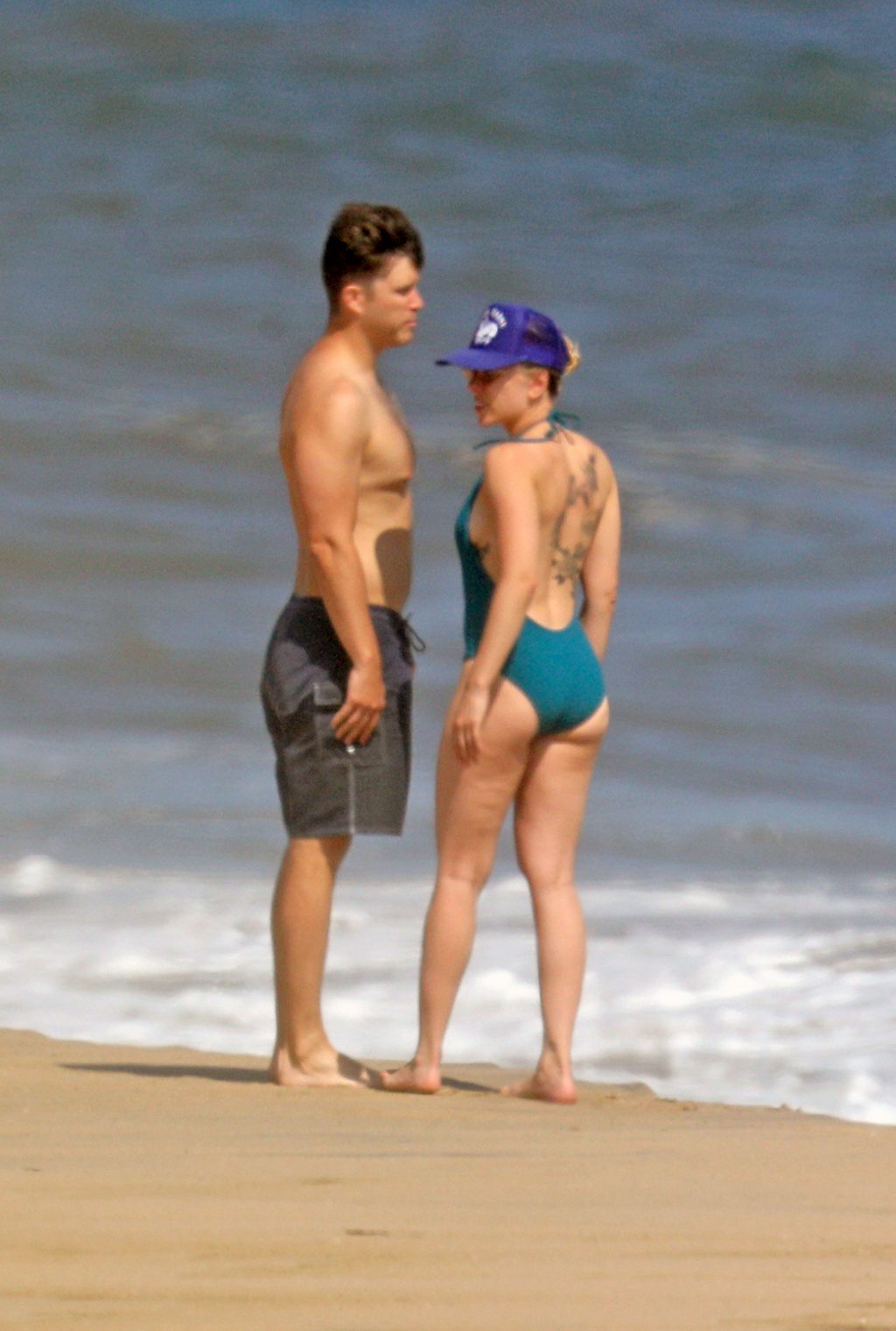 Scarlett Johansson nude bikini cleavage hot sexy9