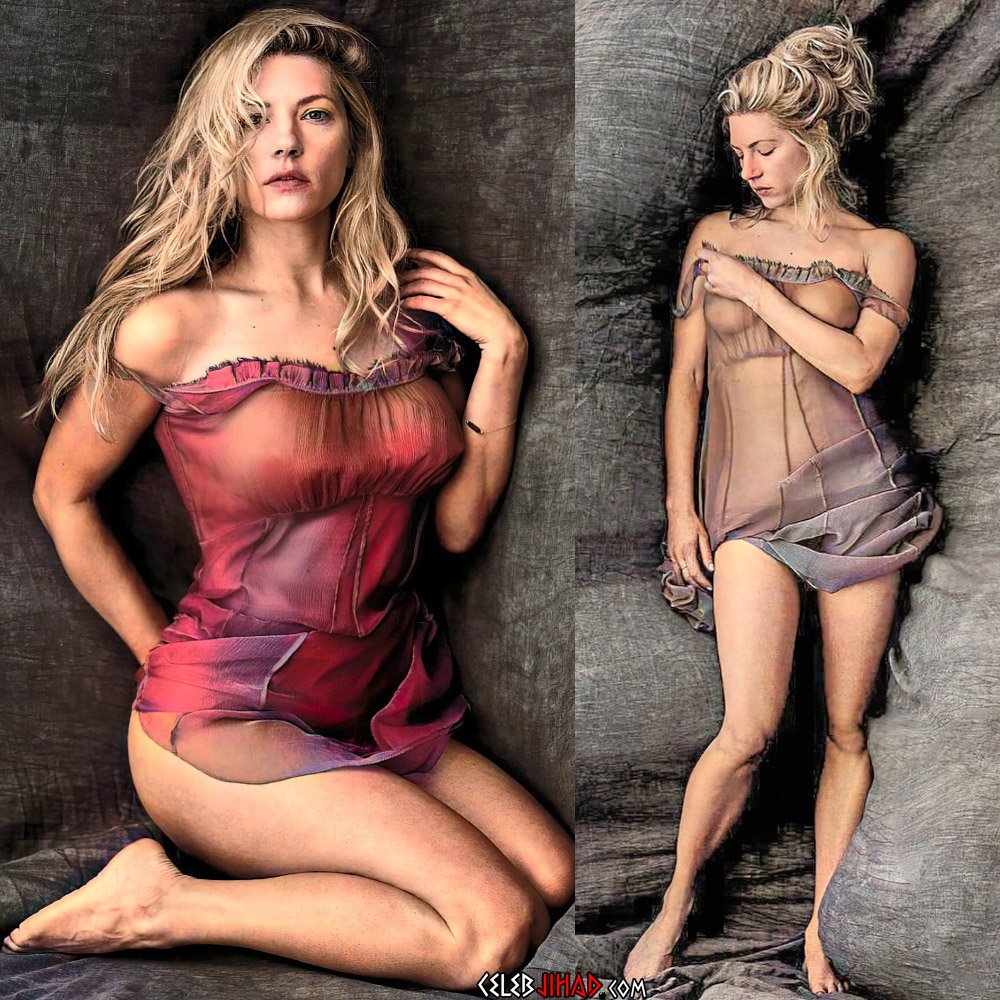 Katheryn Winnick Nude Photos Colorized.