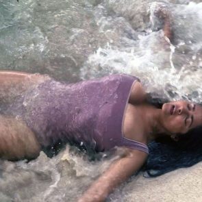 Salma Hayek nude tits bikini cleavage hot sexy boobs ScandalPost 1