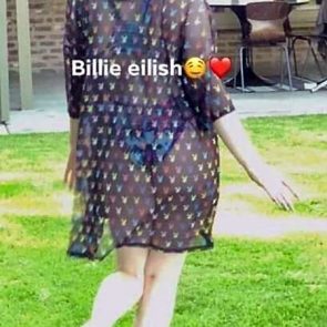 Billie Eilish nude feet ScandalPost 21