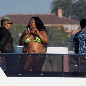 Lizzo nude fat sexy topless bikini porn ScandalPost 44