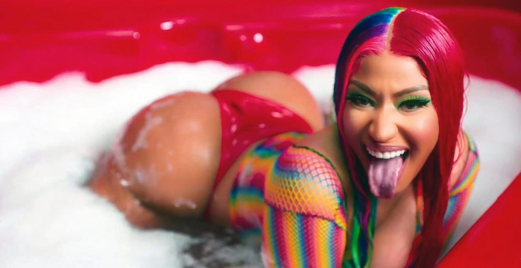 Nicki Minaj nude leaked porn hot sexy topless bikini ScandalPost 24