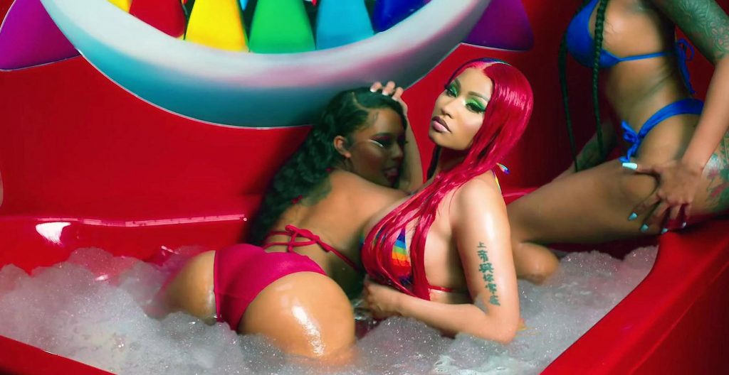 Nicki Minaj nude leaked porn hot sexy topless bikini ScandalPost 36