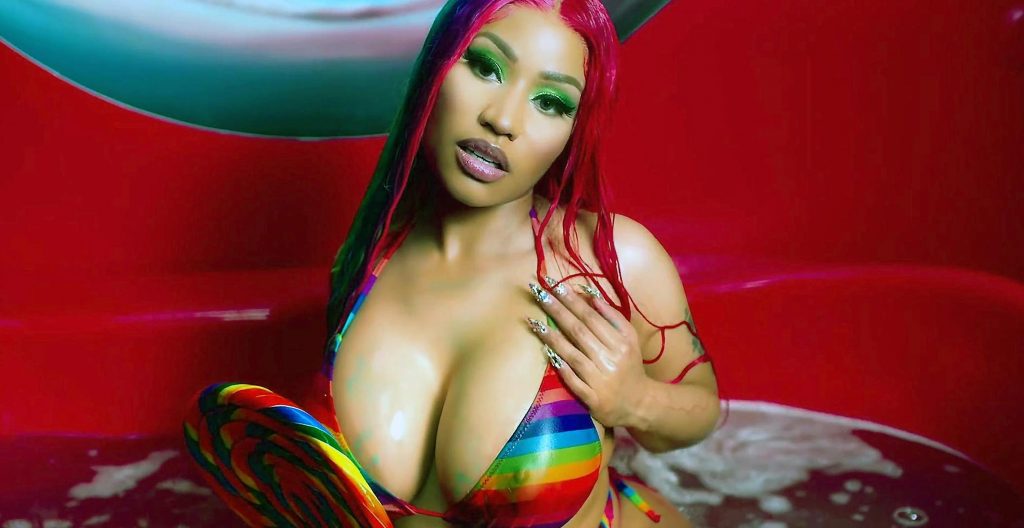 Nicki Minaj nude leaked porn hot sexy topless bikini ScandalPost 7