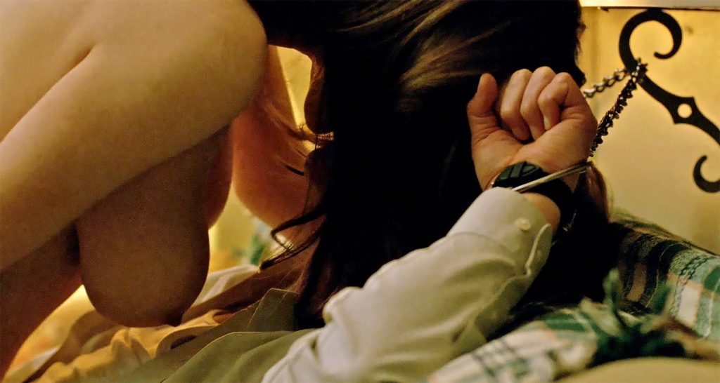 Alexandra Daddario sex scene in true detective 12