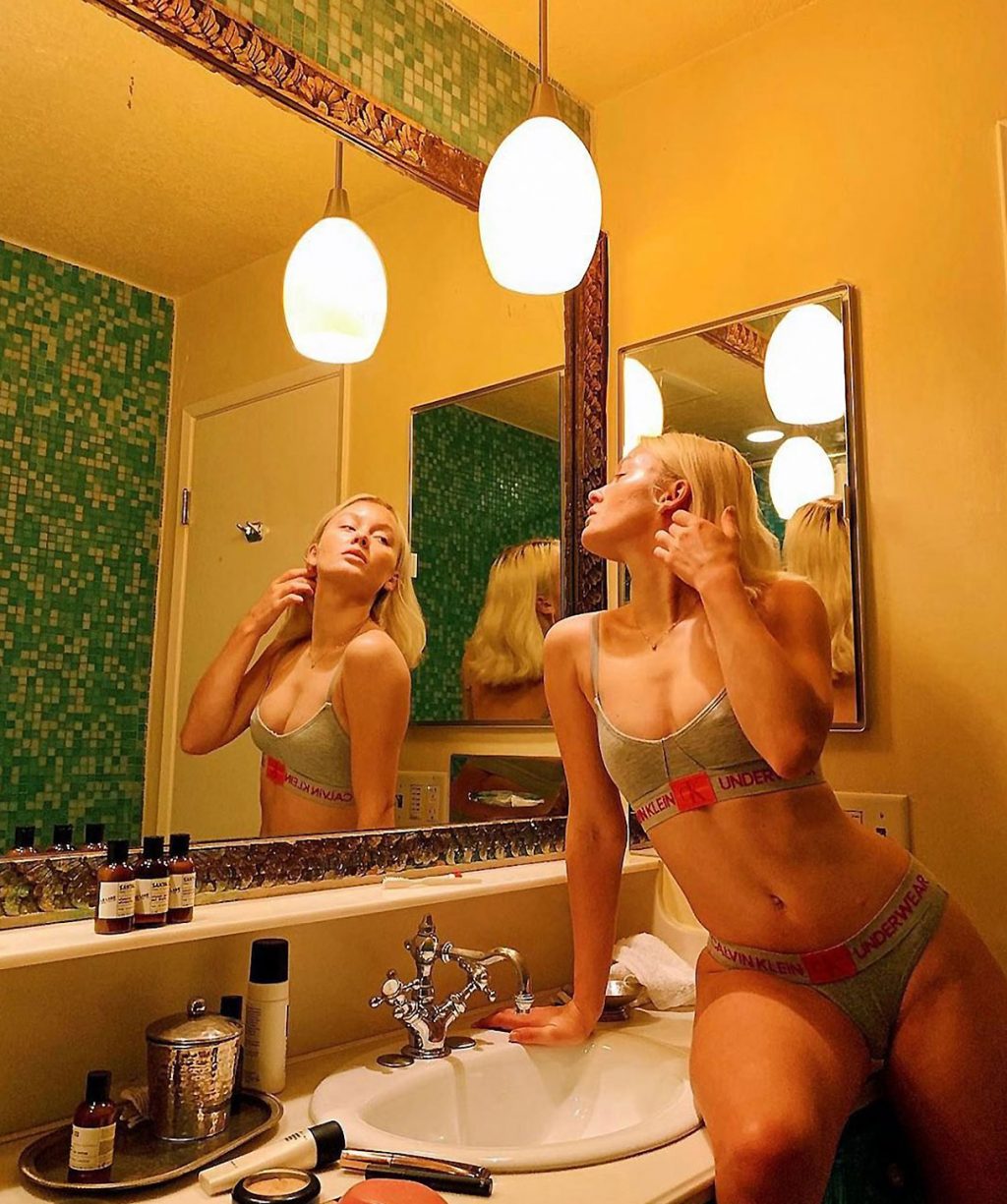 Zara Larsson nude topless porn bikini feet leaked ScandalPost 19