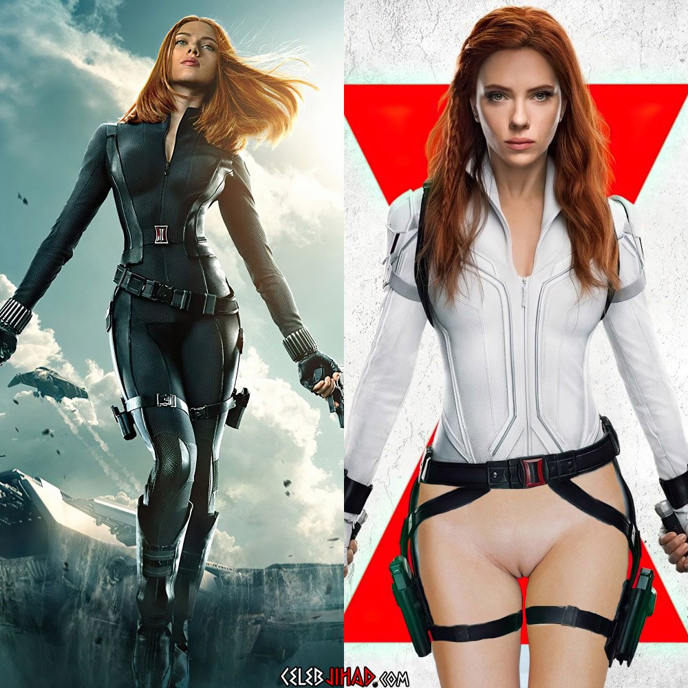 Scarlett Johansson X-Rated "Black Widow. 
