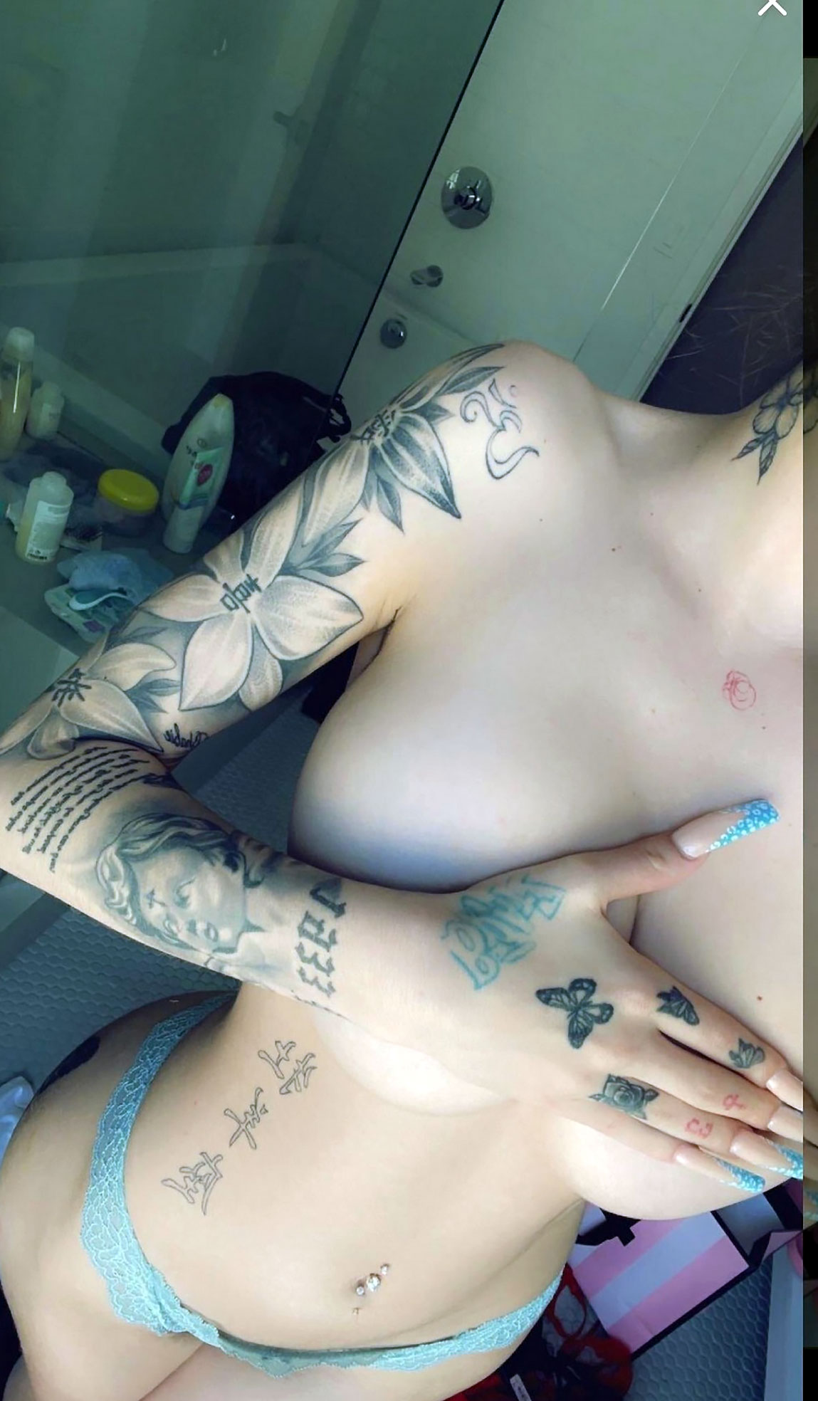 Bhad Bhabie nude topless leaked porn ass tits pussy new hot ScandalPost 45