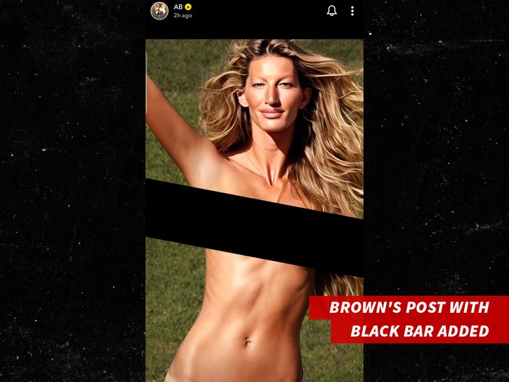 Gisele Bündchen Nude With Antonio Brown Leaked! NEW