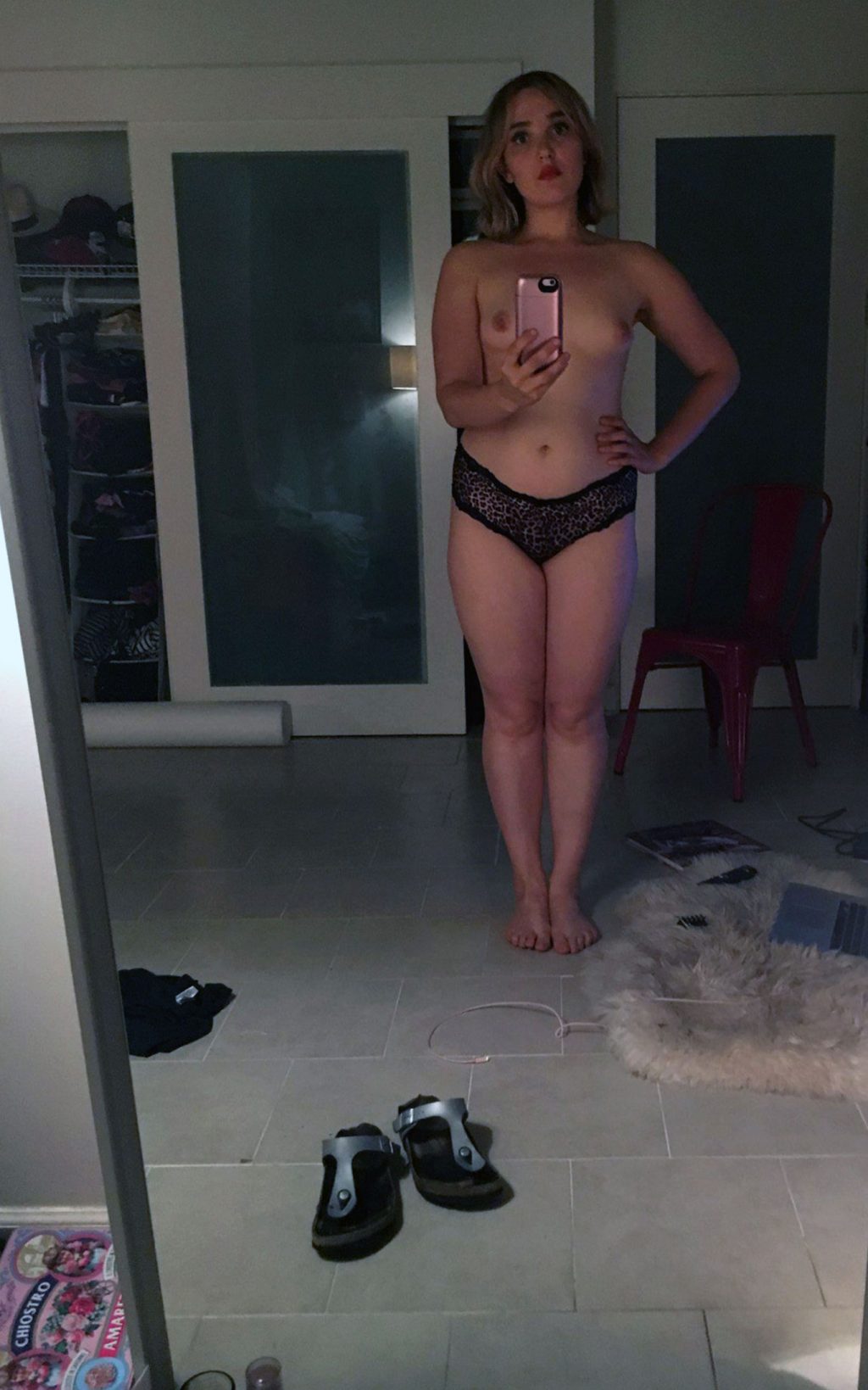 Chloe Fineman nude hot topless porn sexy ass pussy tits feet bikini ScandalPost 4