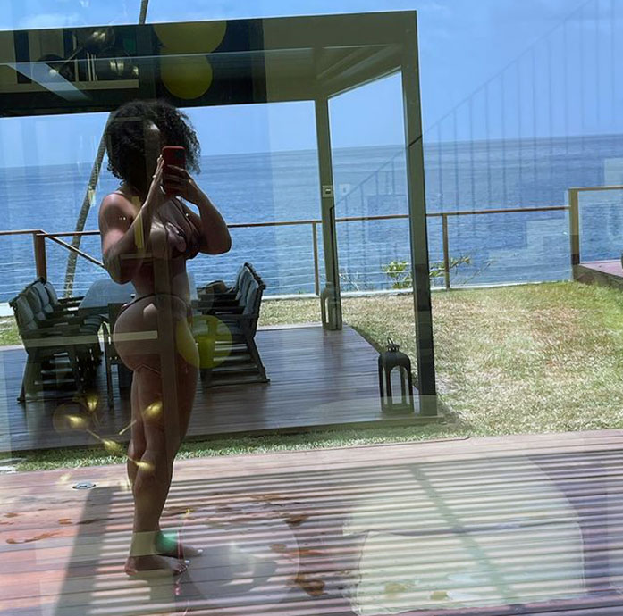 Jordyn Woods nude sexy topless naked bikini37