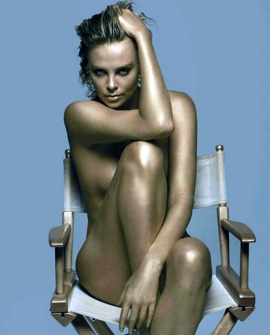 Charlize Theron nude ass porn tits feet topless bikini new ScandalPost 18