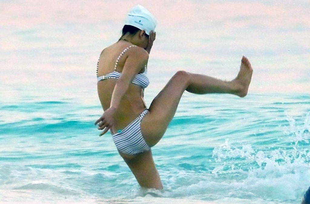 Michelle Rodriguez nude topless porn hot bikini feet new ScandalPost 17