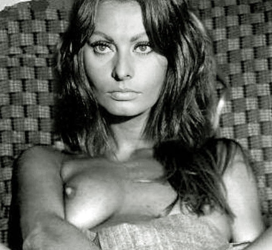 Sophia Loren nude tits hot sextape bikini topless ass feet ScandalPost 8