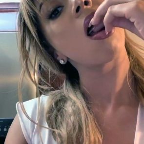 Brittany Renner nude porn bikini ass hot sexy topless ScandalPost 1