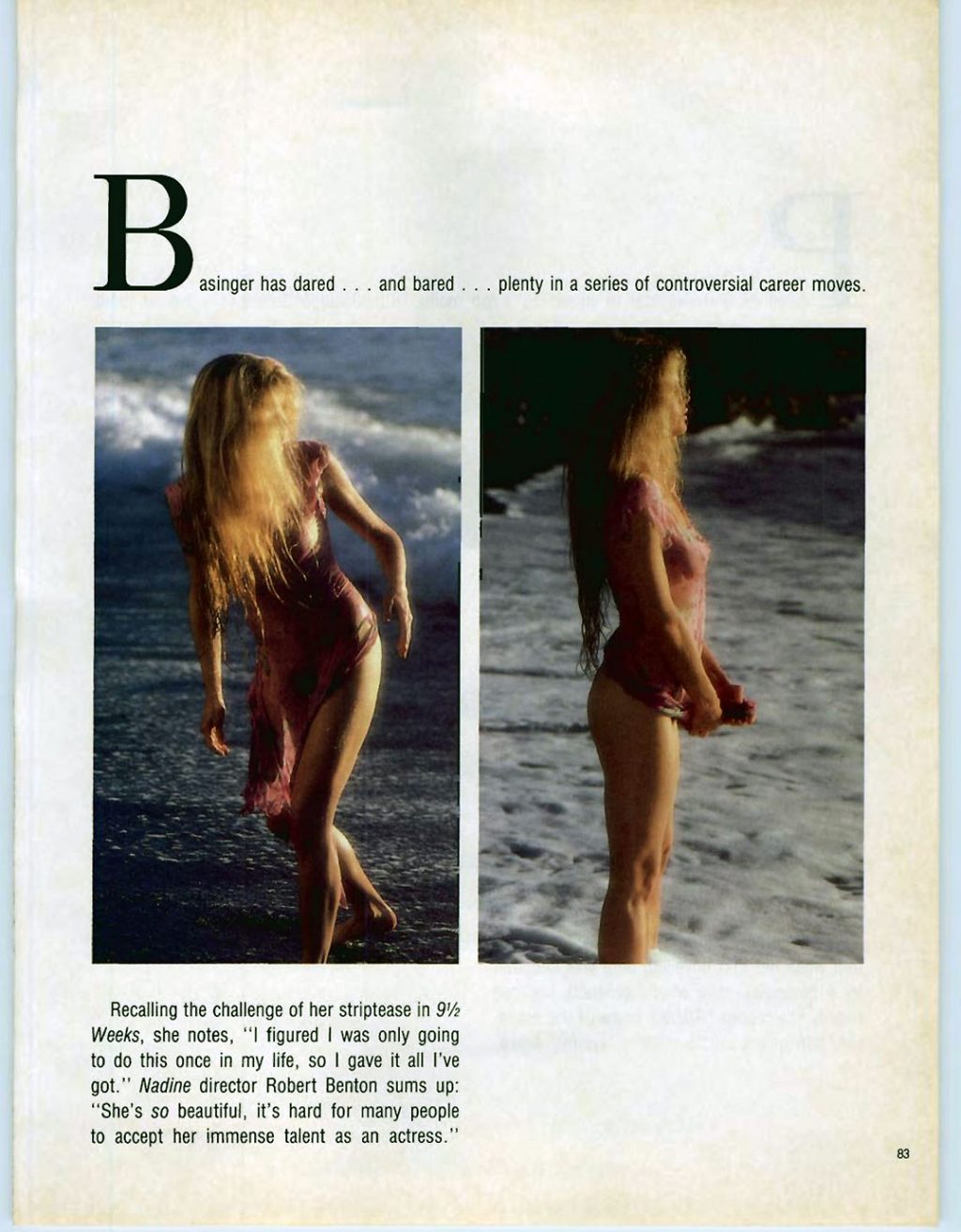 Kim Basinger nude topless sexy bkini feet porn ScandalPost 5