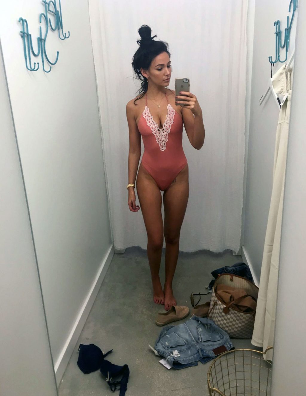 Michelle Keegan nude topless bikini sexy ass tits feet ScandalPost 20