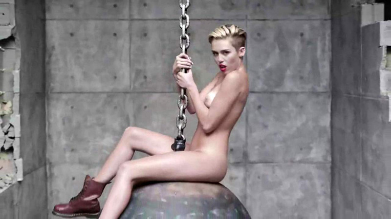 01 Miley Cyrus Nude Naked Wrecking Ball optimized