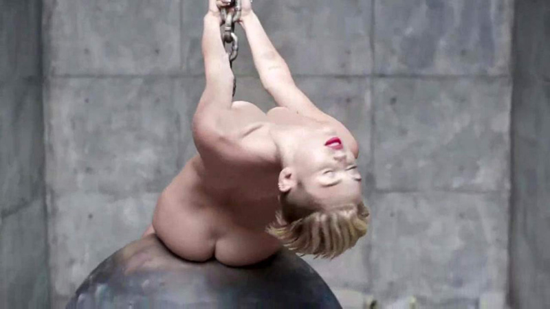04 Miley Cyrus Nude Naked Wrecking Ball optimized