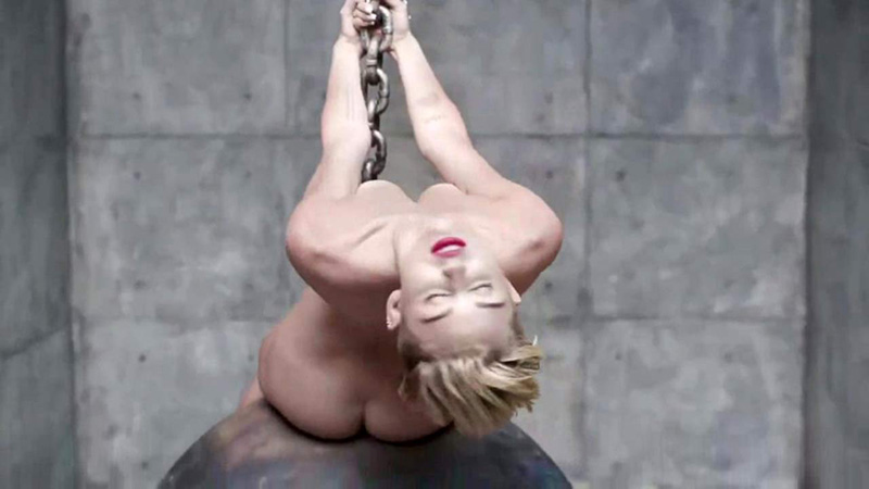 06 Miley Cyrus Nude Naked Wrecking Ball optimized