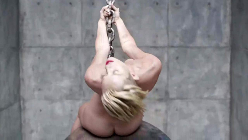 07 Miley Cyrus Nude Naked Wrecking Ball optimized