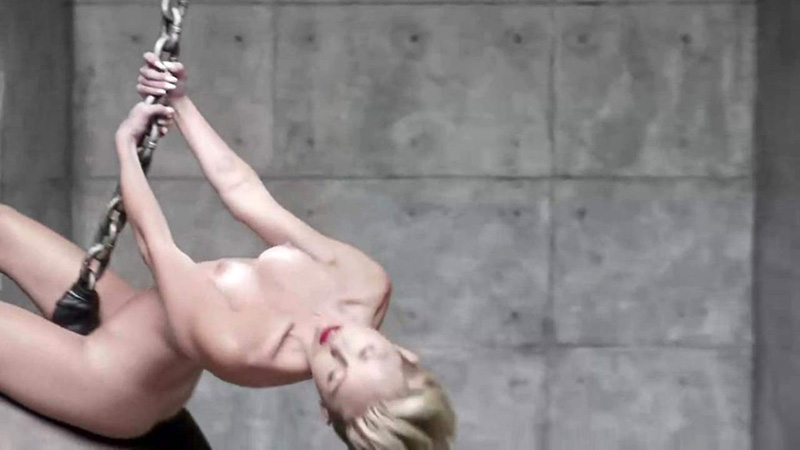 10 Miley Cyrus Nude Naked Wrecking Ball optimized