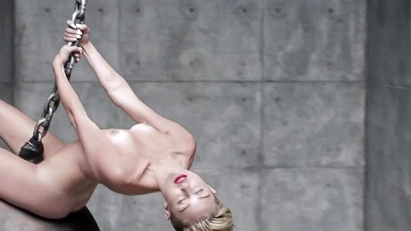 21 Miley Cyrus Nude Naked Wrecking Ball optimized