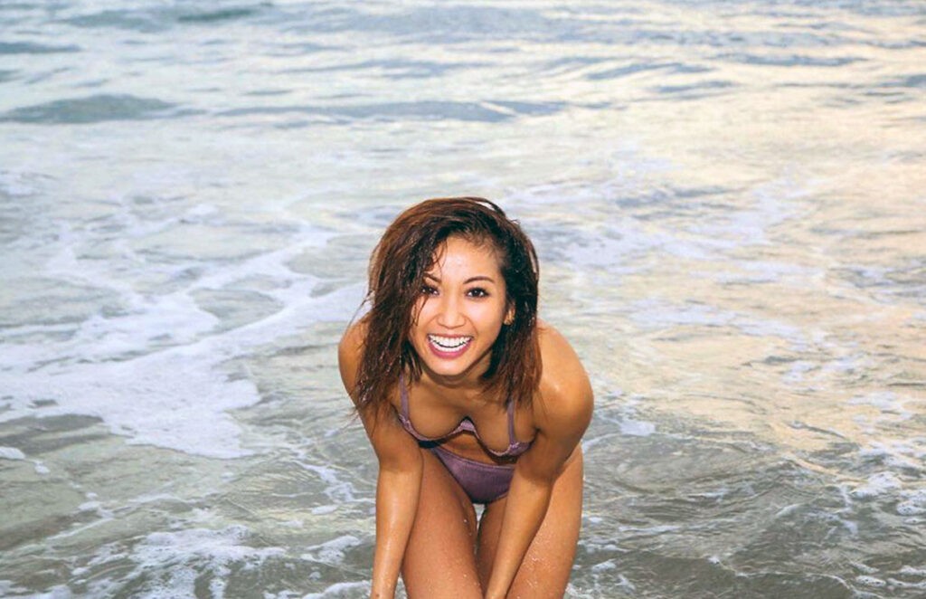 Brenda Song nude topless feet new bikini sexy ScandalPost 18