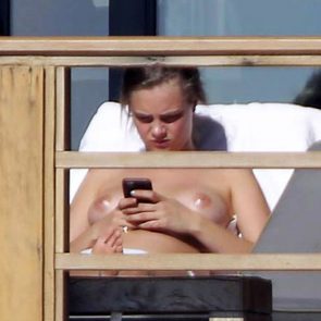 Cara Delevingne topless tits leaked ScandalPost 13 295x295 optimized