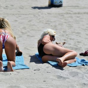 Donna DErrico naked feet topless bikini leaked ScandalPost 17 295x295 optimized