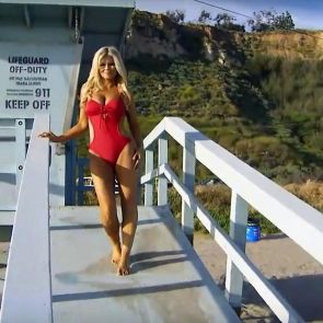 Donna DErrico naked feet topless bikini leaked ScandalPost 44 295x295 optimized