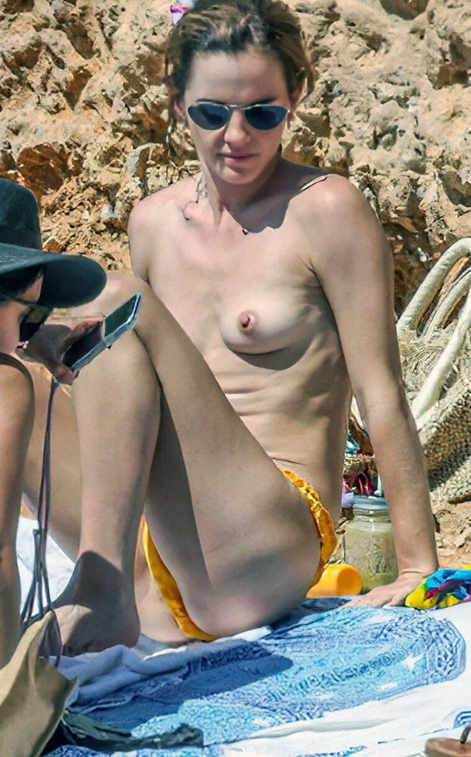 Emma Watson nude beach tits ass pussy hair boyfriend topless hot feet ScandalPost 3 optimized
