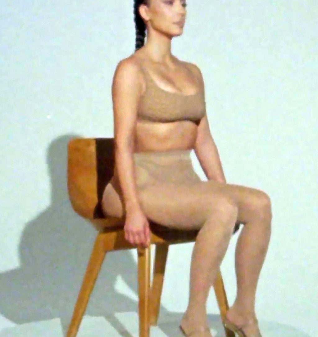 Kim Kardashian nude topless porn skims sexy sheer ScandalPost 14 1024x1087 optimized