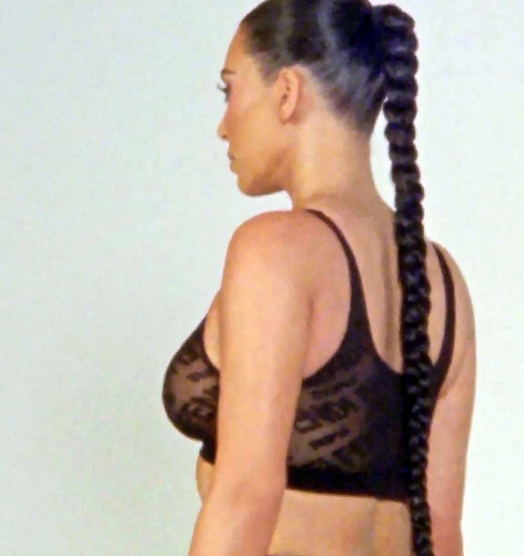 Kim Kardashian nude topless porn skims sexy sheer ScandalPost 17 1024x1087 optimized