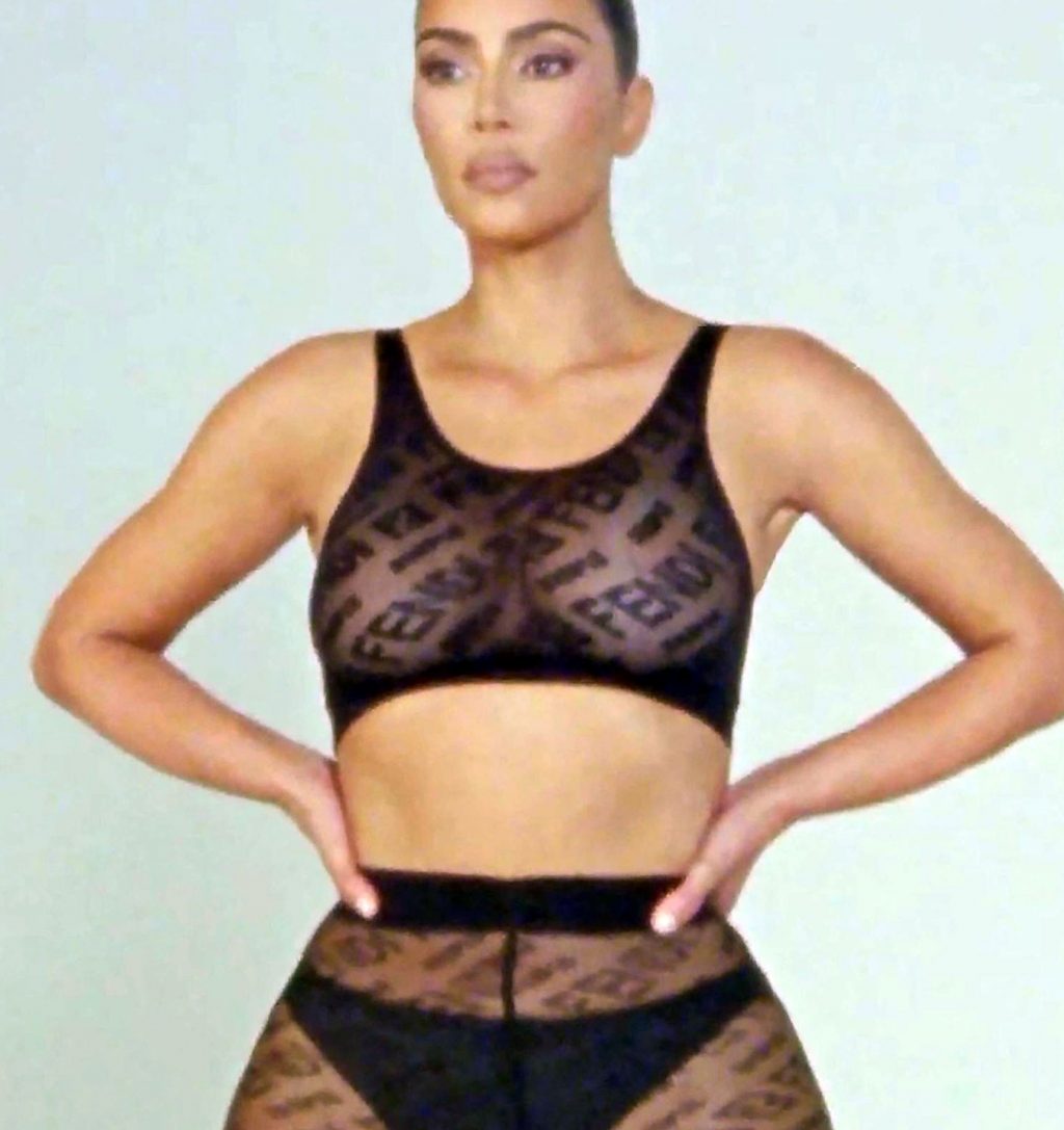 Kim Kardashian nude topless porn skims sexy sheer ScandalPost 3 1024x1087 optimized