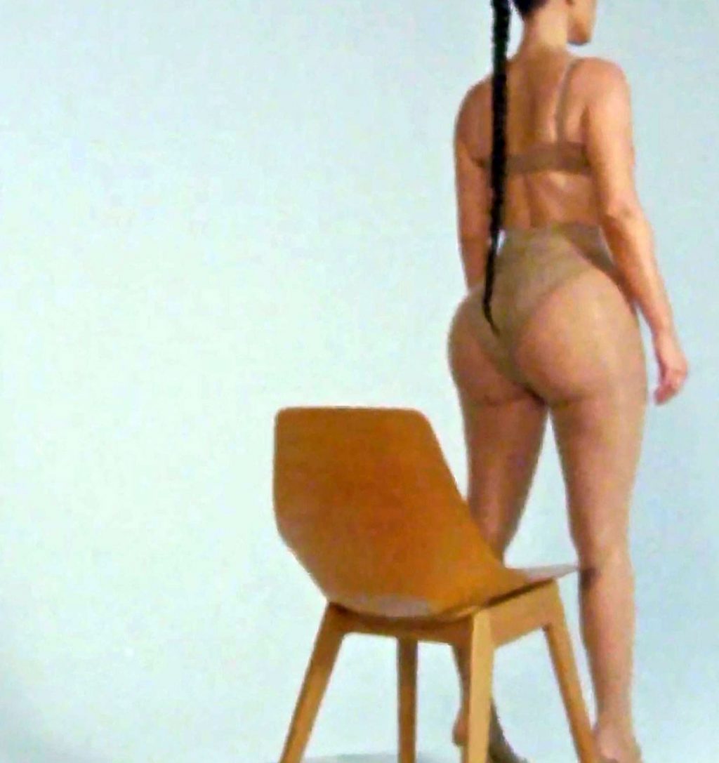 Kim Kardashian nude topless porn skims sexy sheer ScandalPost 7 1024x1087 optimized