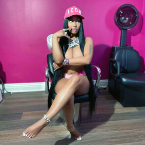 Nicki Minaj naked sexy feet new topless ScandalPost 3 295x295 optimized