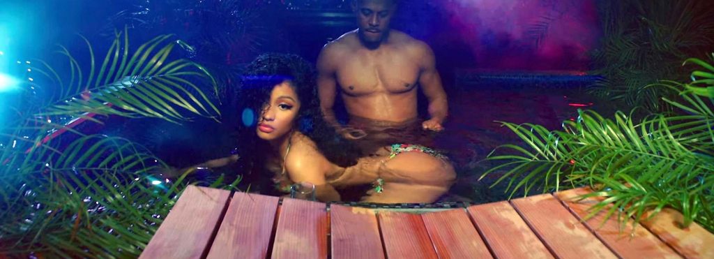 Nicki Minaj nude topless sexy video leaked ScandalPost 21 1024x371 optimized